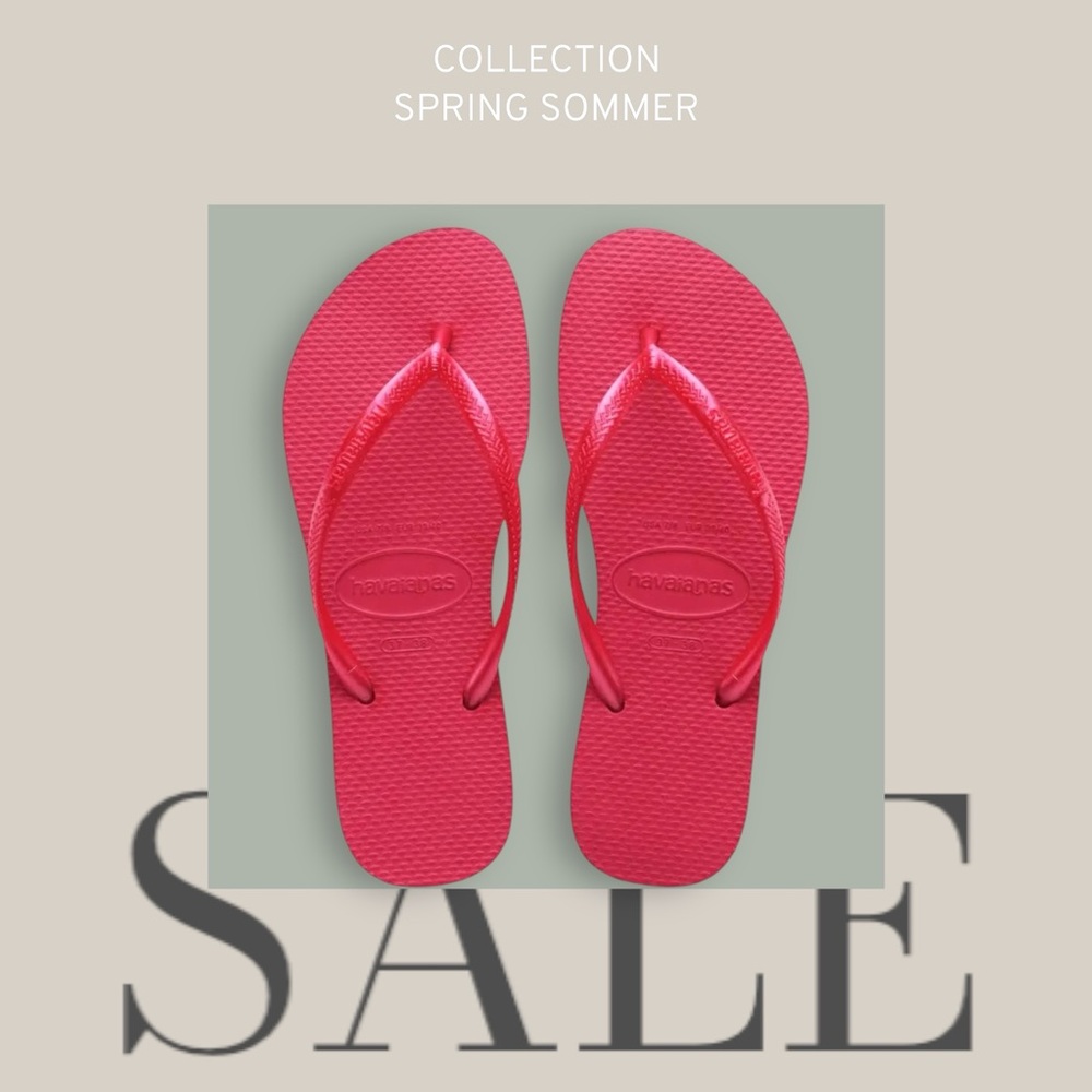 Havaianas Slim Season Flip Flop Size;  11/12 W